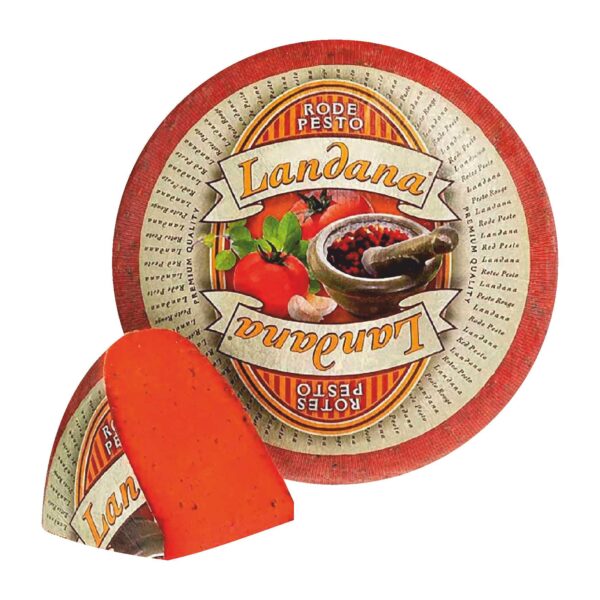 Landana Rode Pesto - ser z dodatkiem czerwonego pesto oraz czosnku